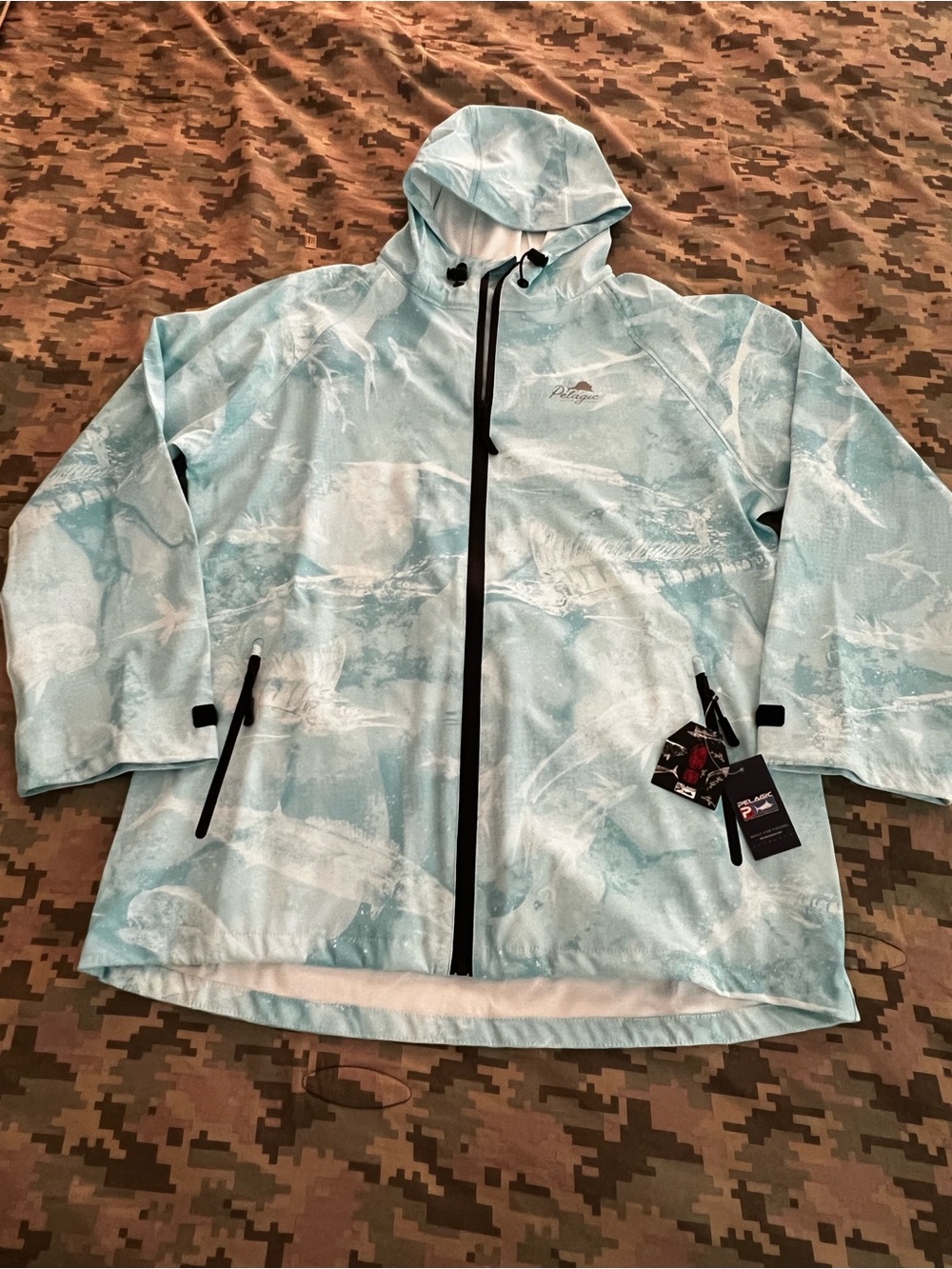 NWT Pelagic Chubasco Rain Jacket - Picture 4 of 10